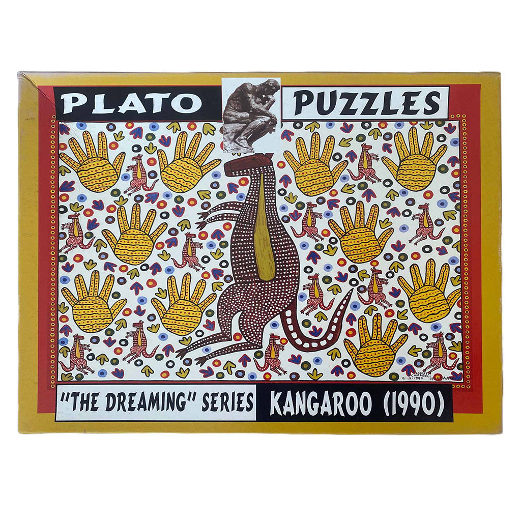 Photo of box of Kangaroo the Dreaming puzzle.