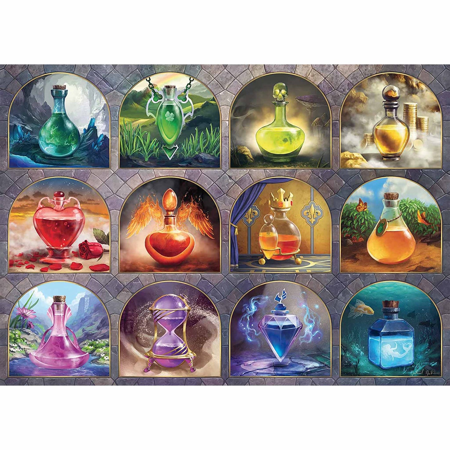 Image of Magical Potions Ravensburger puzzle.