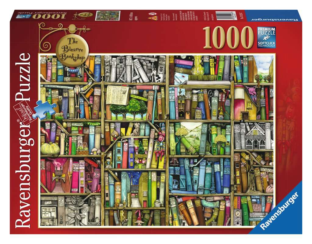 Colin Thompson Bizarre Bookshop 1000 Piece Jigsaw Puzzle