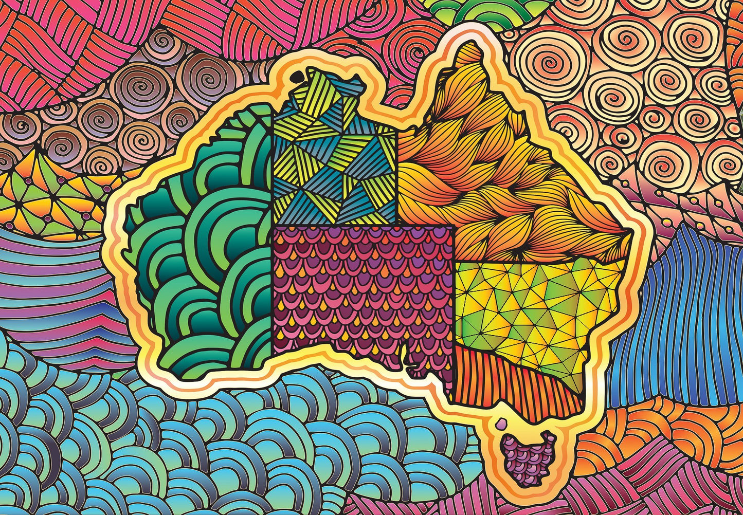 Funbox Australia Flair 1000 Jigsaw Puzzle