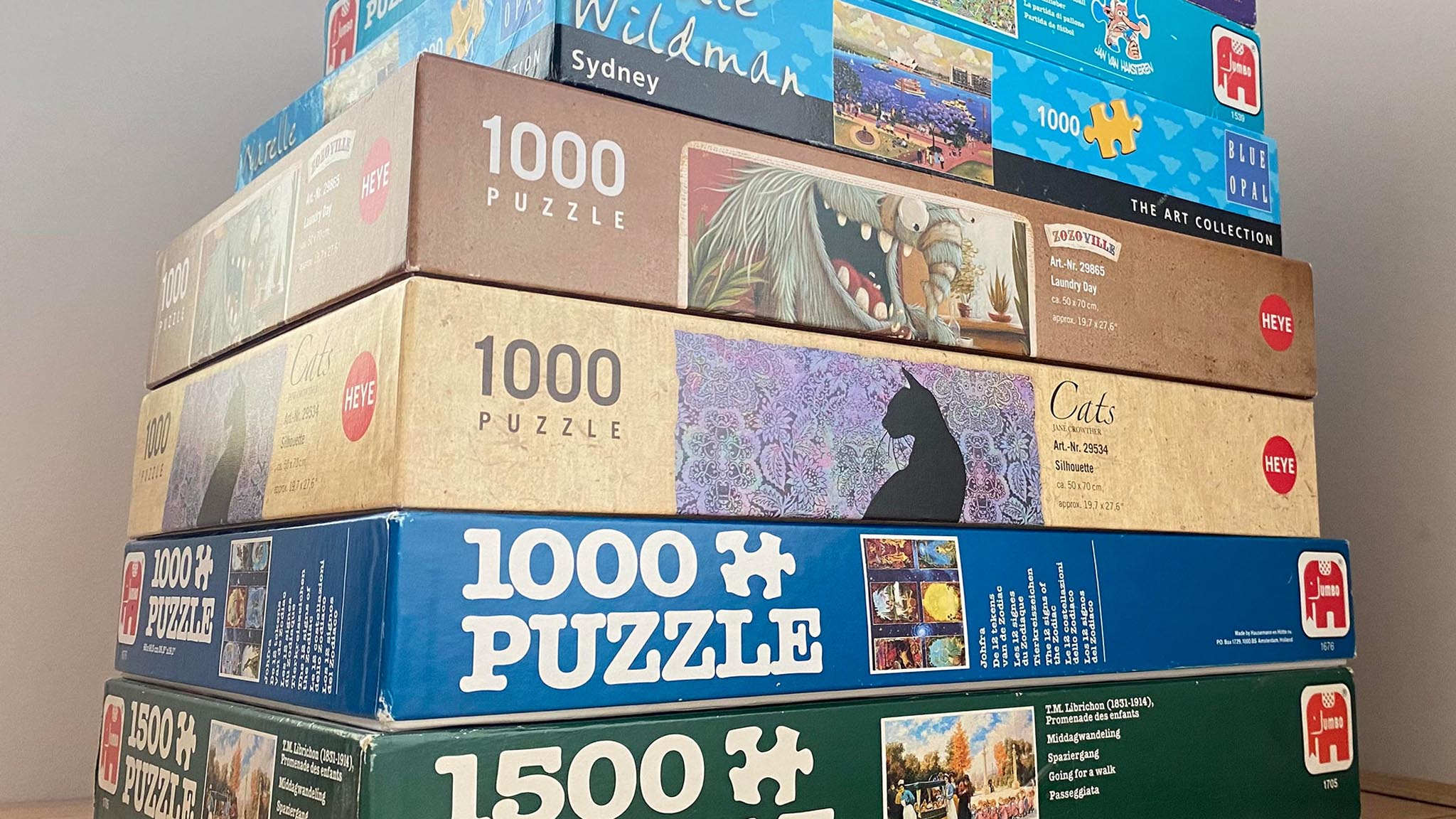 Preowned jigsaw puzzles | Buy now from our extensive range – THINKercise