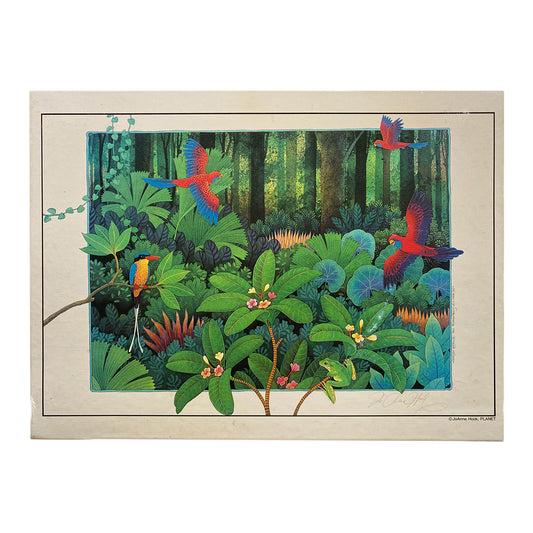 Photo of box of Crimson Rosellas Yanoman Puzzle.