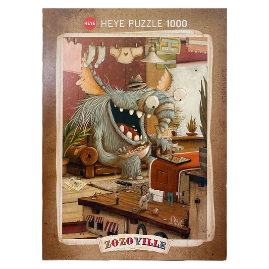 Photo of box of Laundry Day Zozoville Heye Puzzle