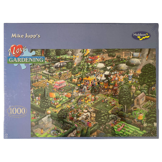 Photo of box of Mike Jupps I Love Gardening Holdson puzzle.