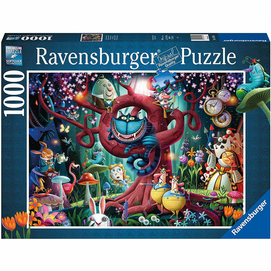 Image of box of Most Everyone Is Mad Ravensburger puzzle.