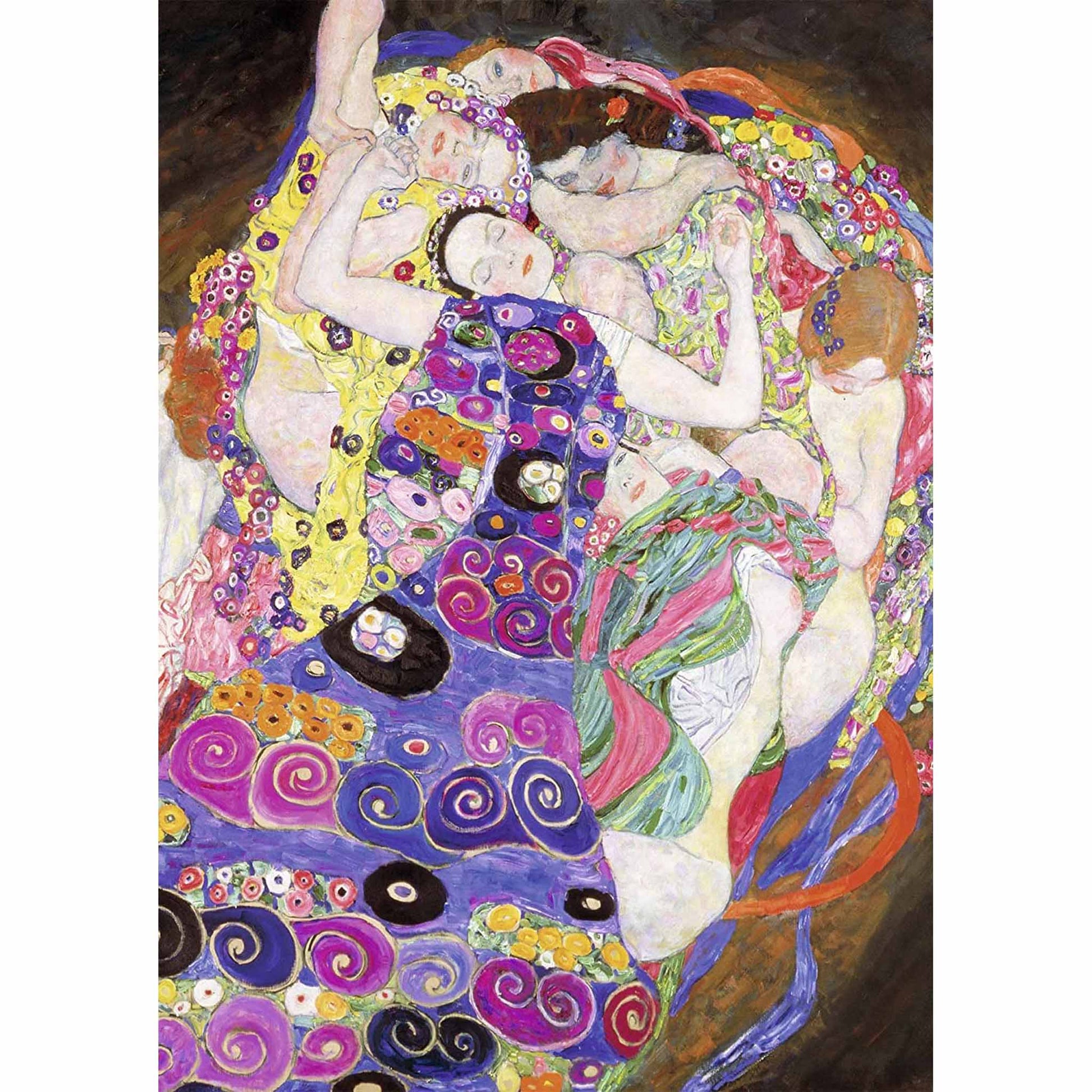 Image of The Virgin Gustav Klimt Ravensburger puzzle.