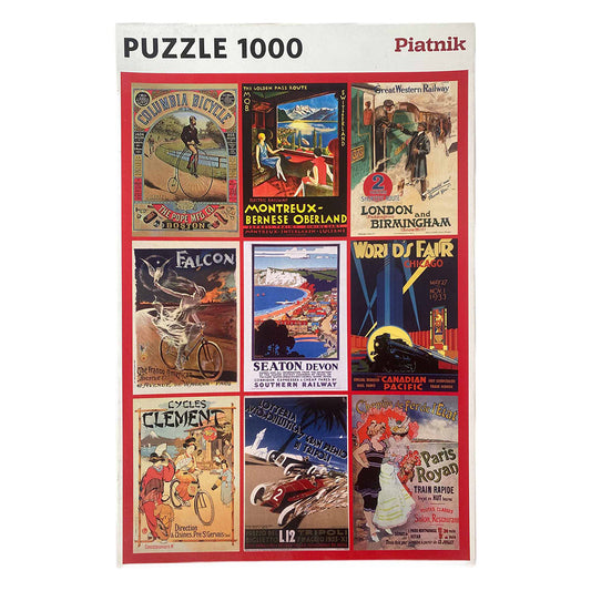 Photo of Vintage Posters Transport Piatnik Puzzle.