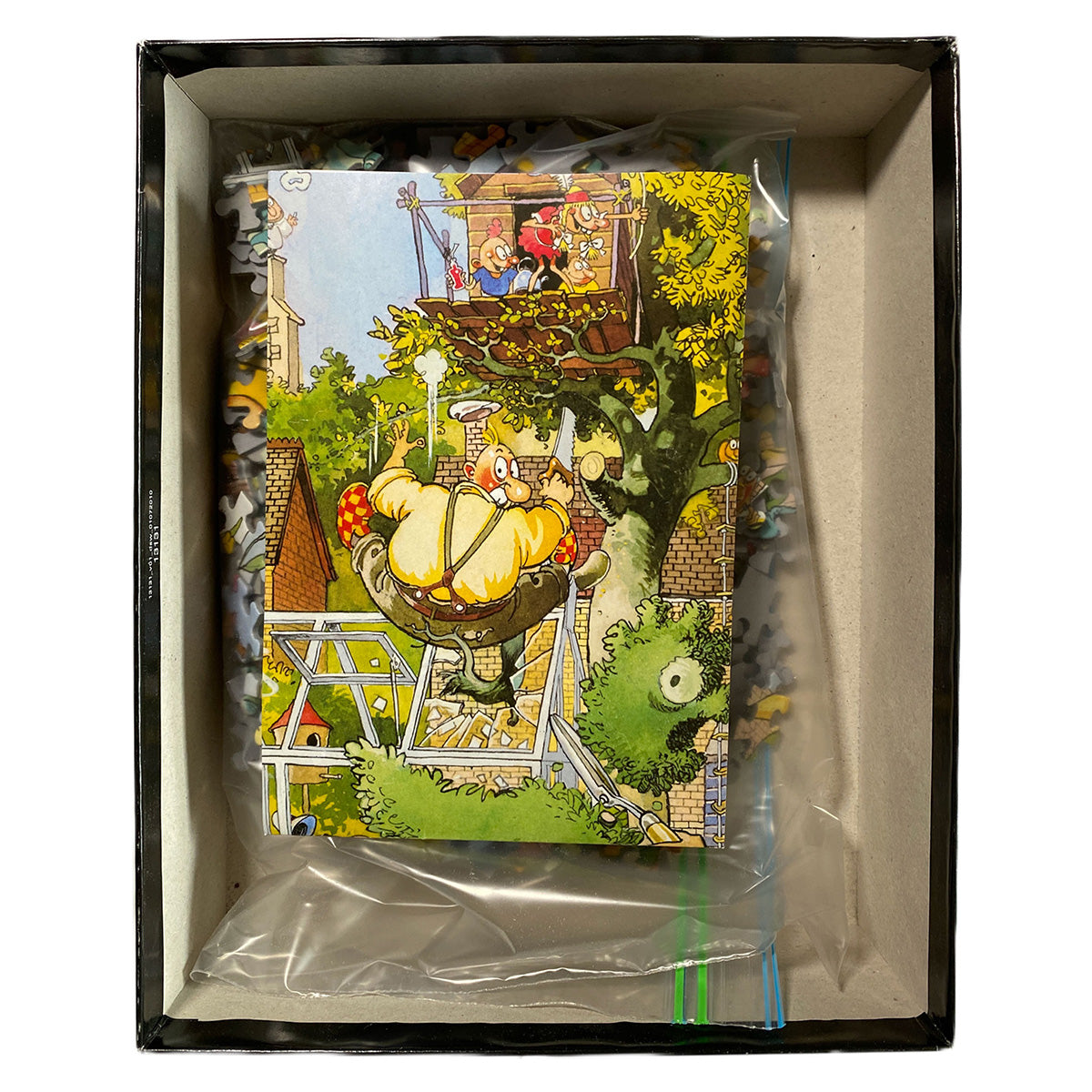 Photo of box of Wasgij 6 Blooming Marvellous Jumbo puzzle box inside.