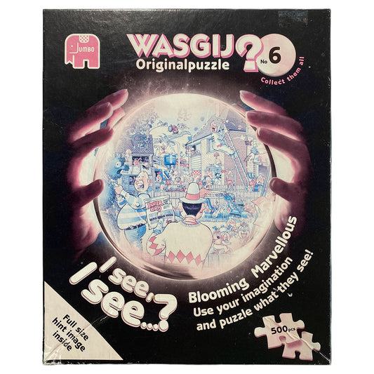 Photo of box of Wasgij 6 Blooming Marvellous Jumbo Puzzle Box.