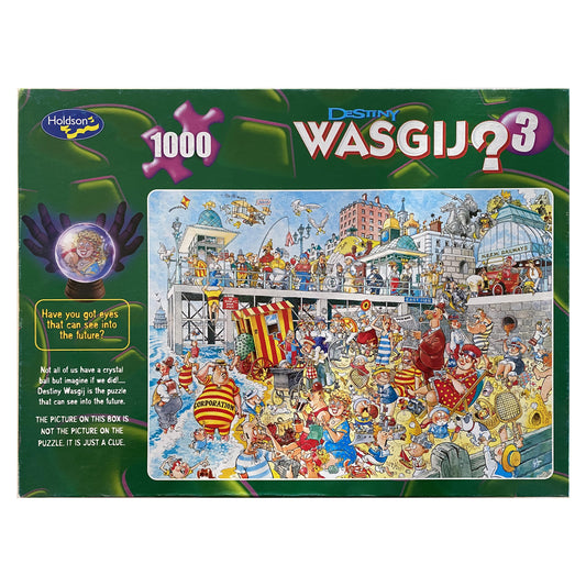 Photo of box of Wasgij Destiny #3 Sands of Time puzzle by Holdson.