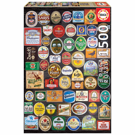 Beer Label Collage