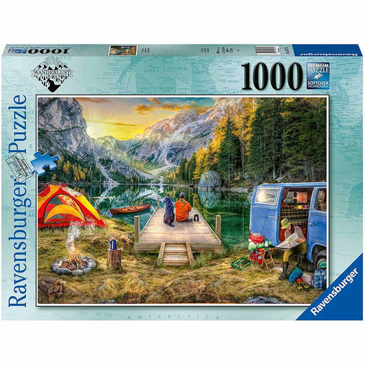 Wanderlust Calm Campsite 1000 Piece Jigsaw Puzzle