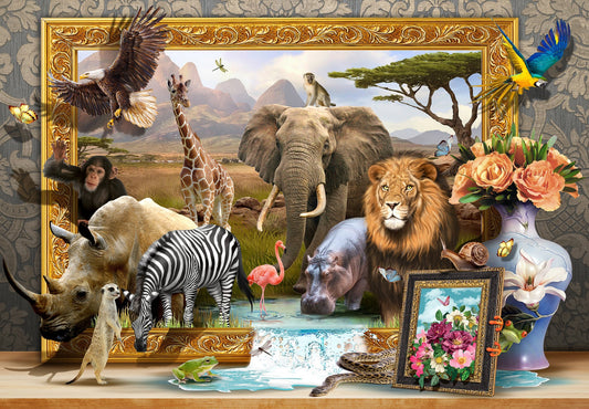 Funbox African Escape 1000 Jigsaw Puzzle