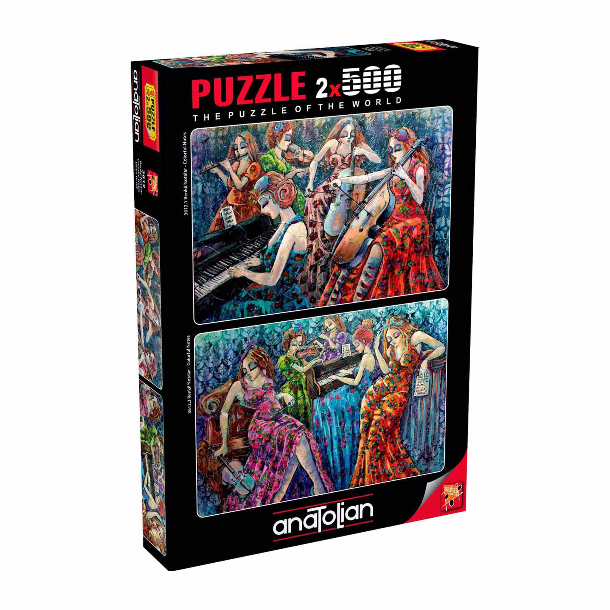 A Note Puzzle Buy Anatolian Colorful Notes Puzzles 2 x 500 pieces