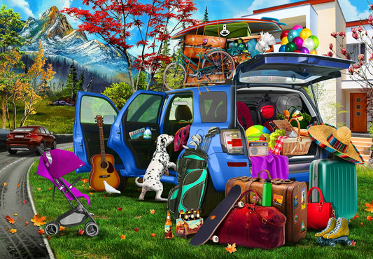 Funbox Going On Holiday 1000 Jigsaw Puzzle