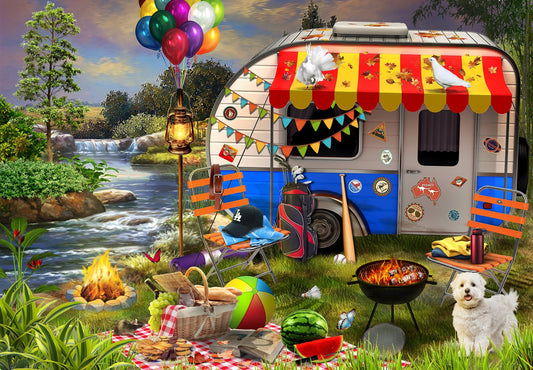 FunBox Holiday Days Caravanning Jigsaw Puzzle