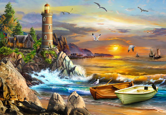 FunBox Perfect Places The Lighthouse Jigsaw Puzzle