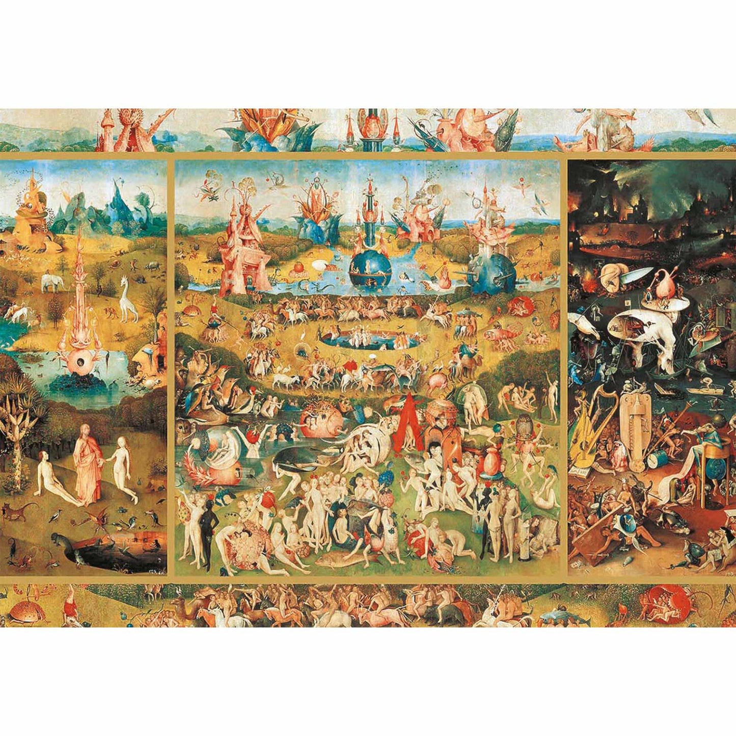 The Garden of Earthly Delights Hieronymus Bosch 2000 Piece