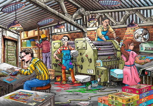 Funbox The Puzzle Factory Holiday 1000 Jigsaw Puzzle