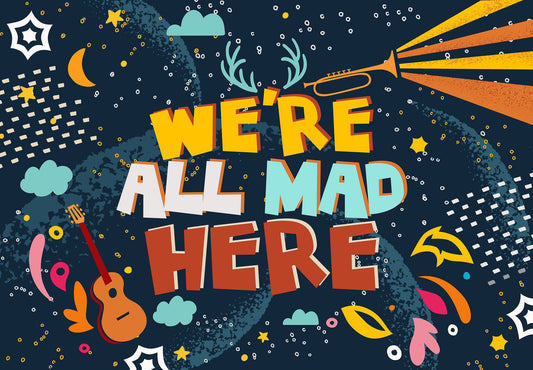Funbox We're All Mad Here 1000  Jigsaw Puzzle 
