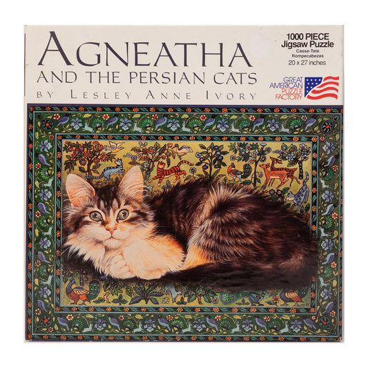 agnetha and the persian cats lesley anne ivory great american puzzle factory puzzle