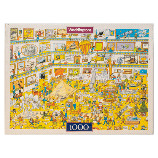 at the museum waddingtons puzzle