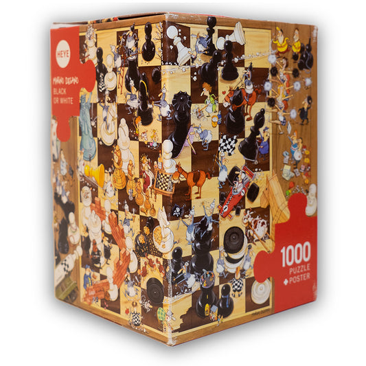 black or white heye puzzle
