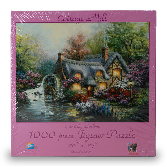 cottage mill puzzle box