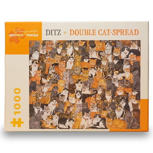 ditz double cat spread pomegranate puzzle