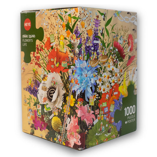 flowers life heye puzzle