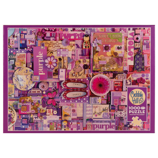 Purple Puzzle Cobble Hill