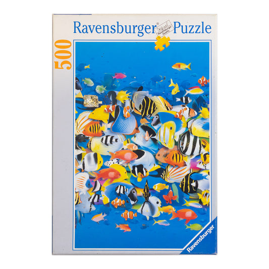 Photo of box of Rush Hour Ravensburger puzzle.