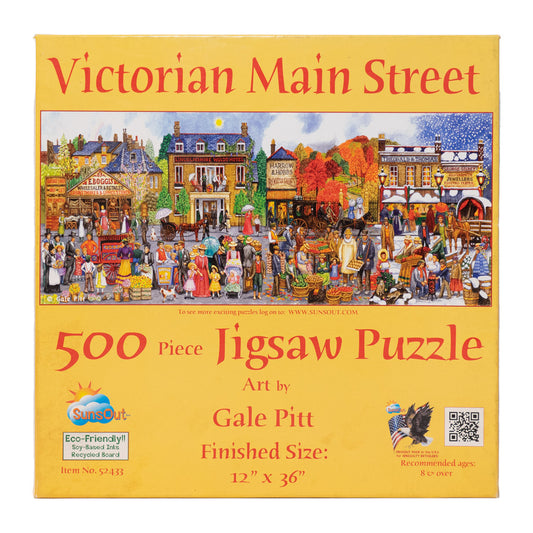 Photo of Victorian Main Street puzzle by Sunsout.